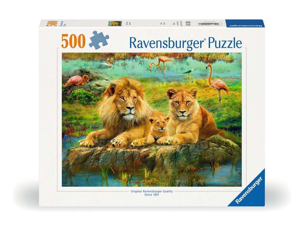 Picture Matching Puzzle ライオン Puzzle Matching – Lion | Arischool