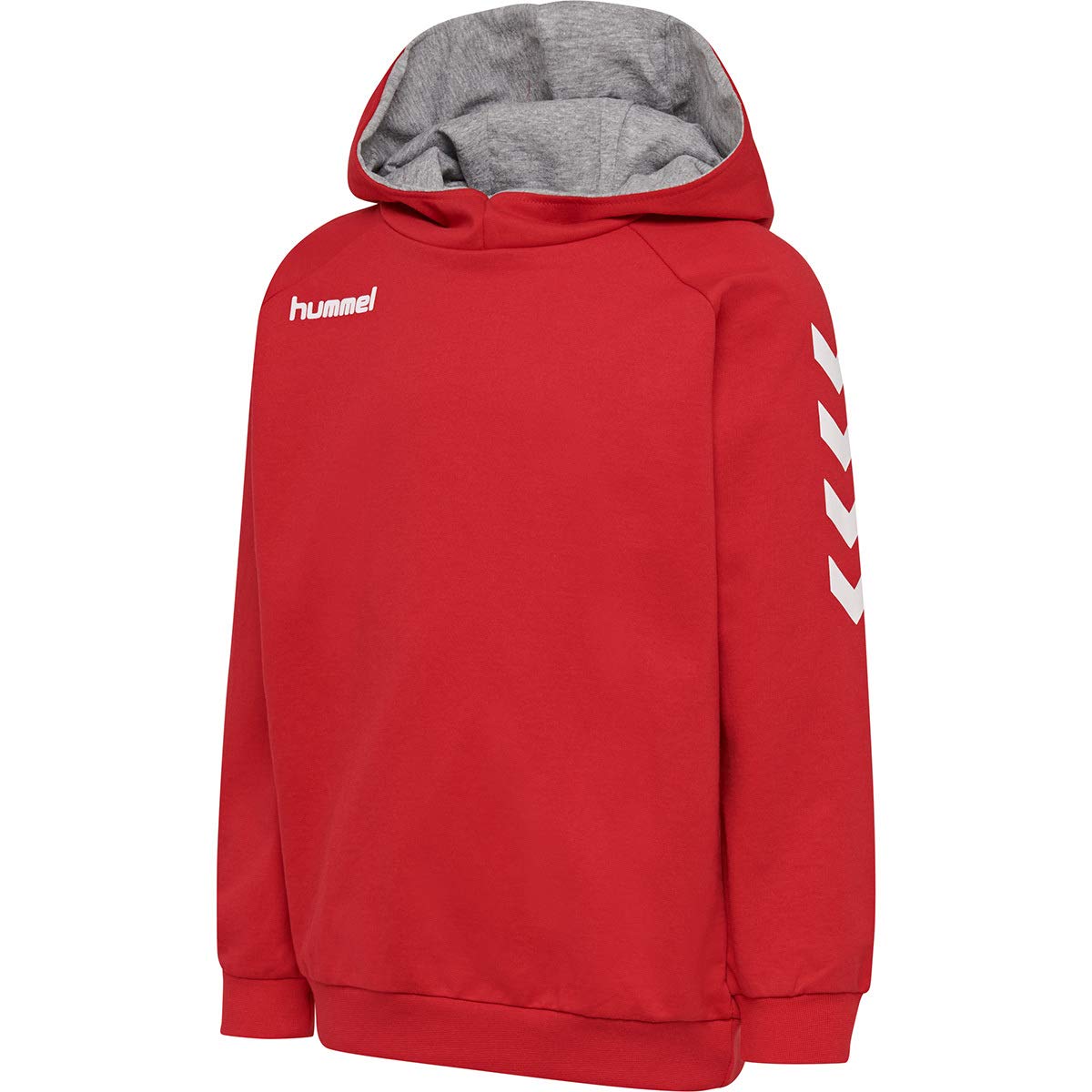 hummel Men's Hmlgo Kids Cotton Hoodie, True Red, 116 EU