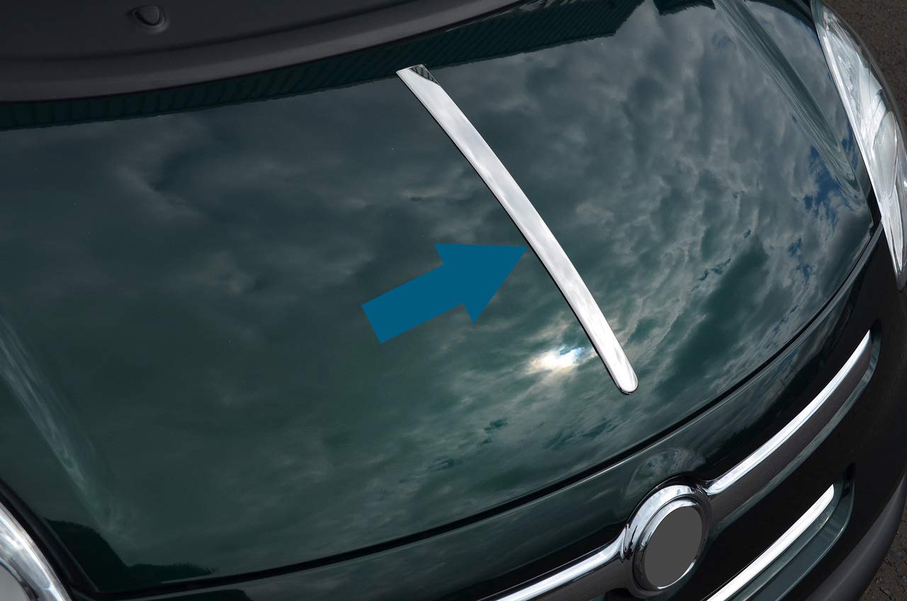 Accentazione in cromo per cofano motore per 500 L (dal 2012)