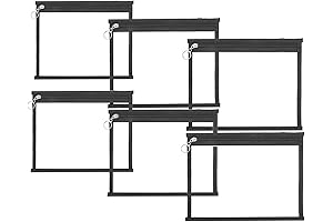 6-Piece Business Document Pouch Organizer Storage Bags