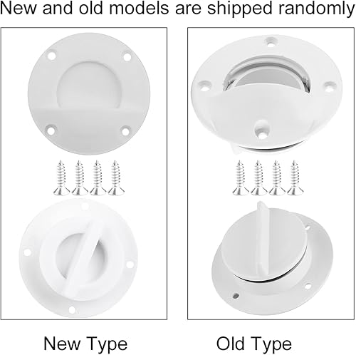Miniatura 9 de Válvula de drenaje universal de popa Tapón de tapón de barco Accesorios para marinos, drenaje de nailon duradero