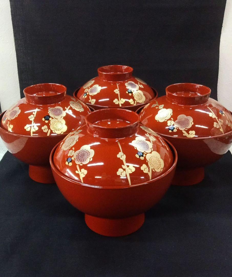昭和レトロ 鬼灯 吸い物椀 7客 汁椀 お椀 しるこ椀 お雑煮 昭和レトロ