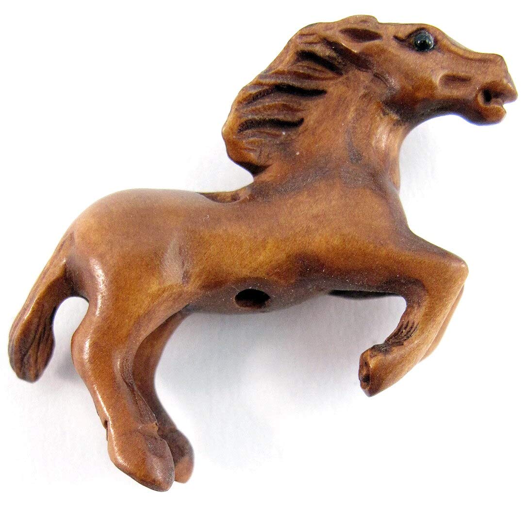 Running Horse Ojime Bead