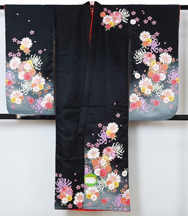 Amazon.co.jp: しつけ糸付き お祝い着 宮参り 七五三 子供用着物 