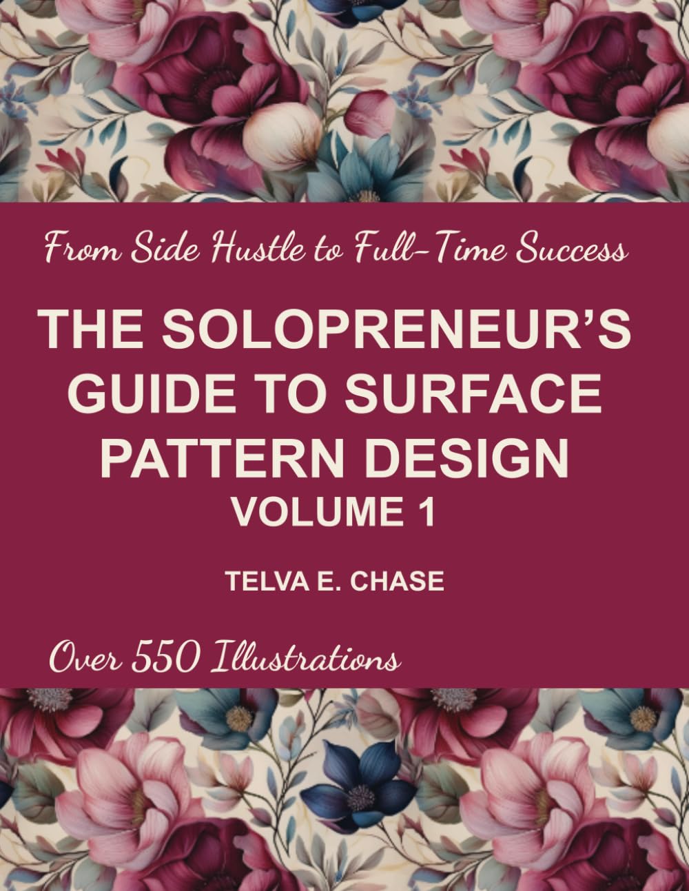 Surface Pattern Design Volume 1 pour maîtriser la création et monétiser ses motifs