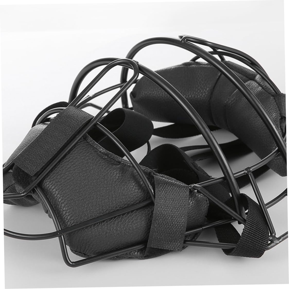 Masques de Receveur de Baseball, Couverture de Protection Contre Le Visage de Softball rembourré à Adulte, Masque de Garde de Gorge de Baseball léger, Casque de Receveur de Baseball pour
