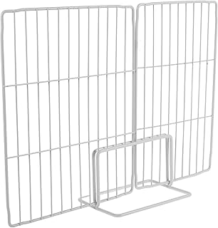 Freezer Wire Divider Shelf 39x29cm Iron Partition Organizer for Home and Commercial Freezers, Refrigerator Storage Separator for Food and Ice Management