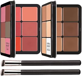 Carla Secret Concealer Palette,Carla Secret Makeup,Carla Secret Makeup Palette,Carla Secret,Carla Secret Cream Blush Palette,Carla Secret Palette,Carla'S Secret Makeup (2SET-A)