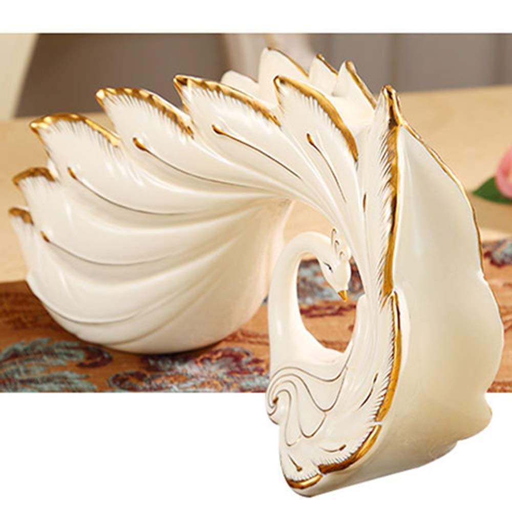 Porte-vin paon au design européen élégant pour décoration de salon chic