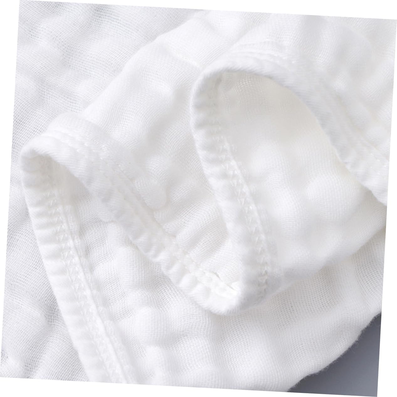 Beavorty 4Pcs Washcloths Cotton Face Towels for Newborns Super Absorbent Quick Drying Safe for Cotton for Face Washing and Burping
