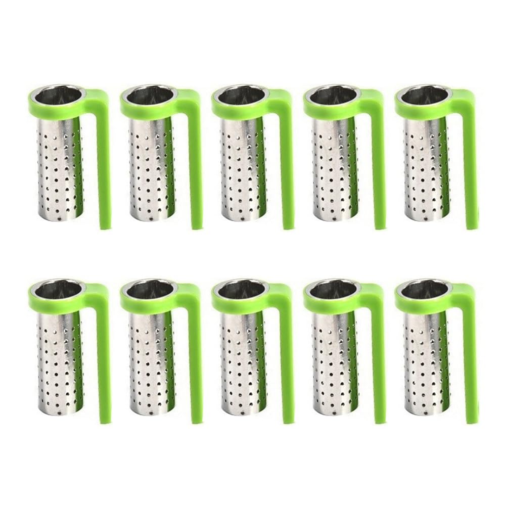 Flaroey Green Tea Infusers Strainers Sieve Stainless Steel Infusers Teaware Tea Leaf Filter Diffuser Infusor Grass Easy Install