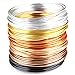 Produktbild Creacraft Alu Schmuckdraht-Set Golden Autumn - 6 Farben, 30m (5m je Farbe) (2 mm)
