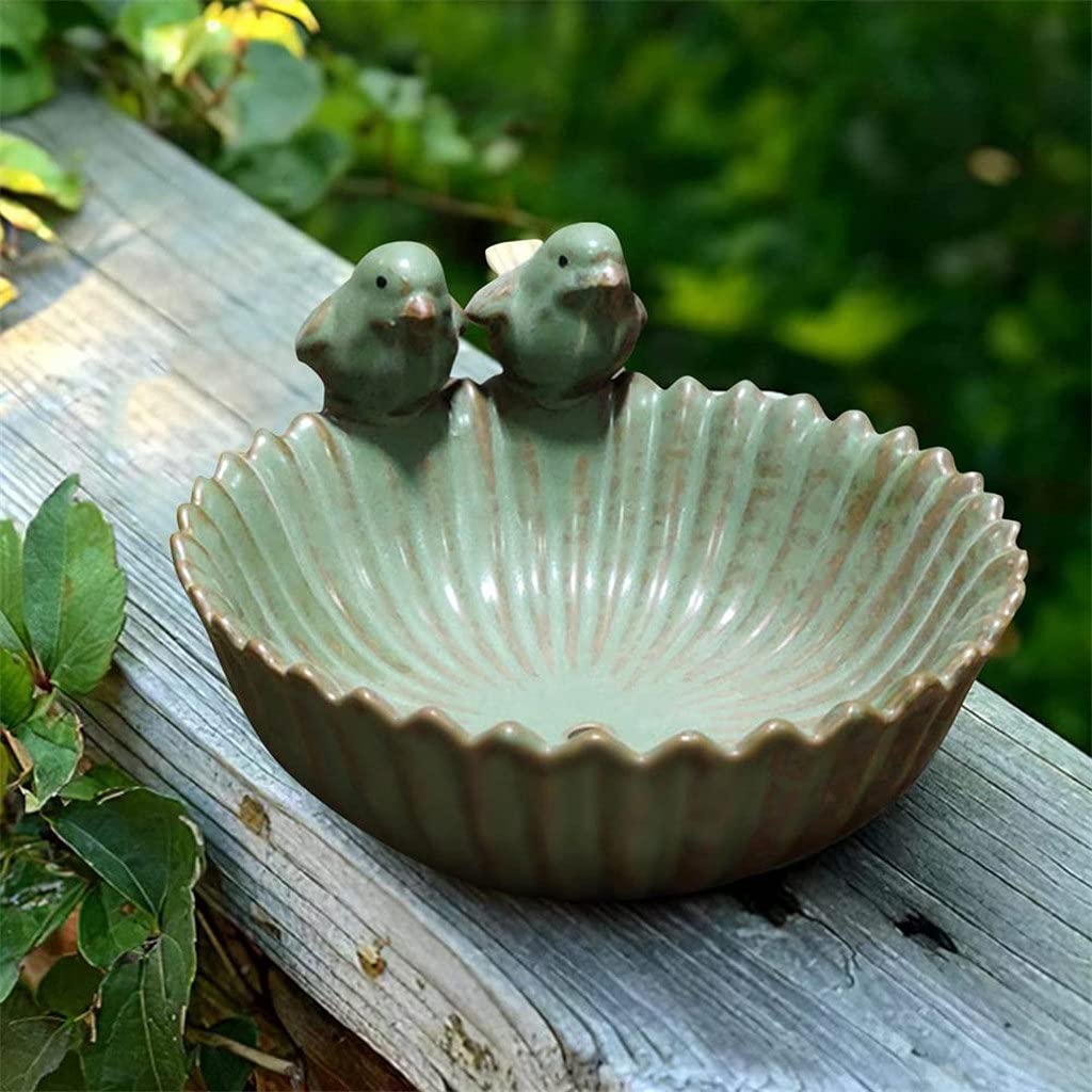 Tacka Na Karmnik Dla Ptaków, Innowacyjna Ceramiczna Taca Na Nasiona I Owoce, Doniczka Na Sukulenty Do Ogrodu I Na Podwórko