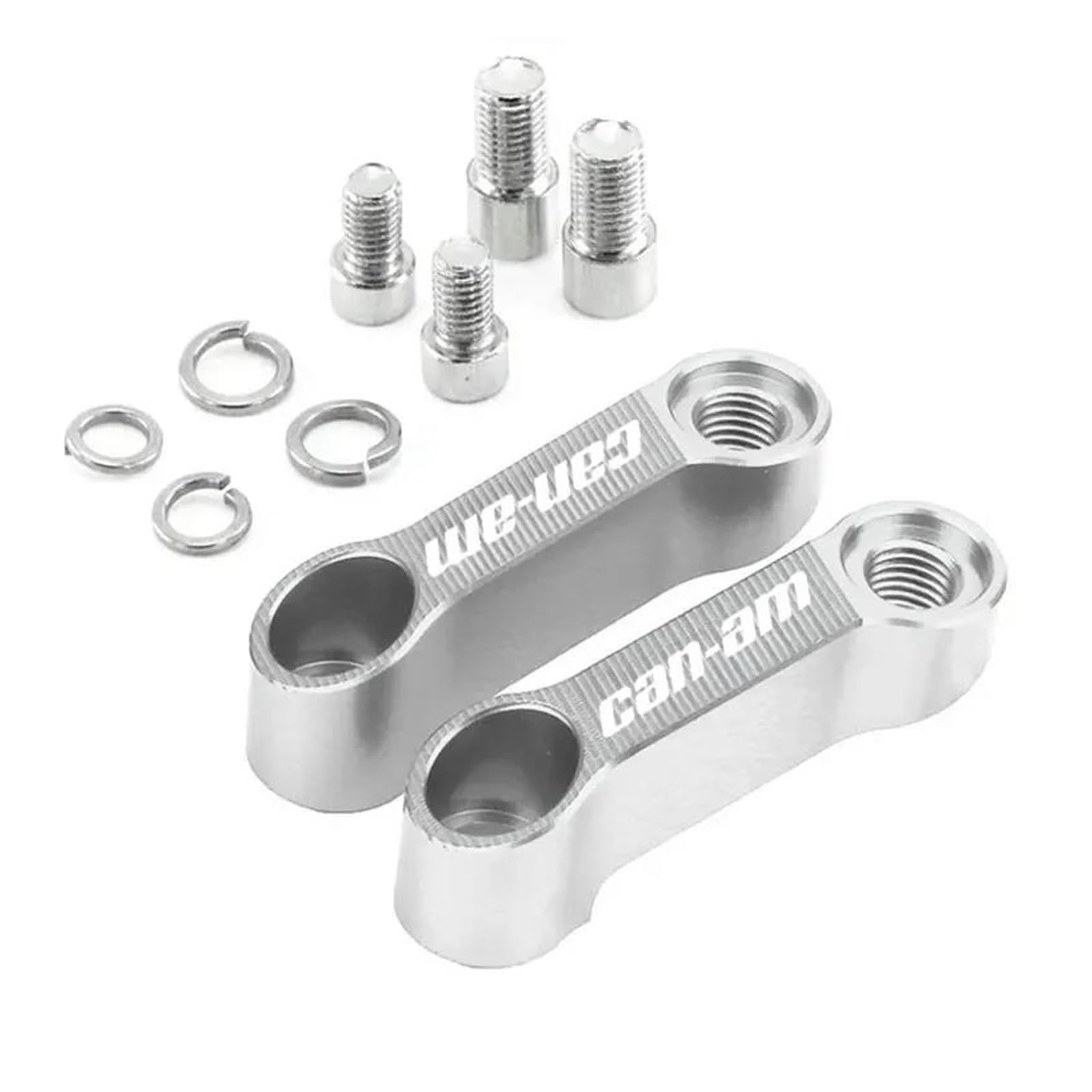 Extension Bracket for Can Am Outlander 1000 Ryker 900 Renegade 800 Canam Maverick X3 Spyder(Silver)