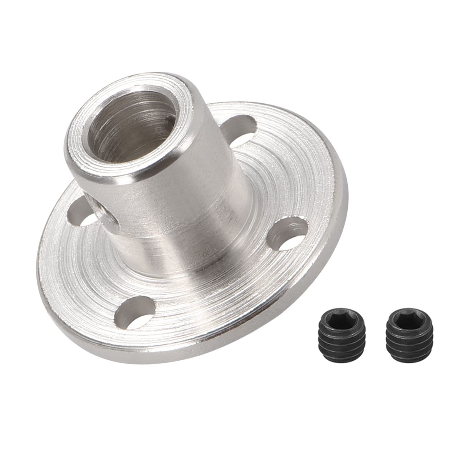 DMiotech 6mm Inner Dia H12xD10 Flange Coupling Connector Rigid