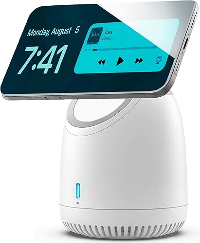Thore Soporte magnético para altavoz para iPhone con carga inalámbrica (compatible con MagSafe) 2023 Cool Tech Present para hombres, mujeres y