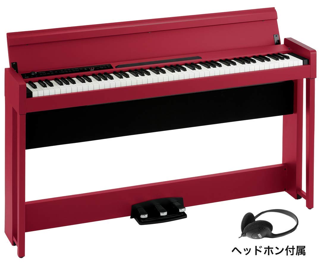 Amazon | KORG コルグ 電子ピアノ 88鍵盤 C1 Air RD レッド 赤 日本製 