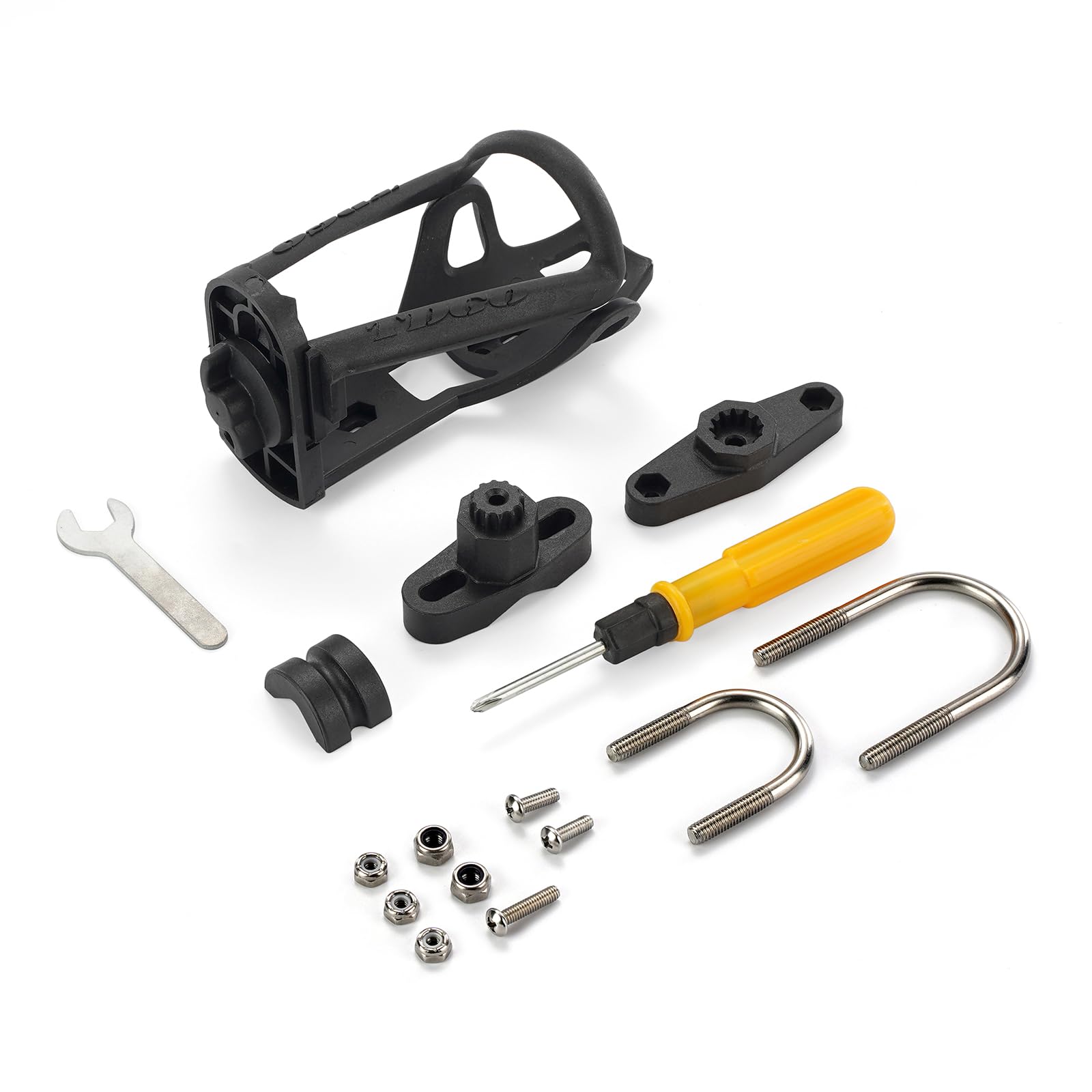 Bike Water Bottle Holder Ultra-Light Durable Bicycle Bottle Cages with Screws Tool, Universal Bike Cup Holder Rack for Road MTB Bikes