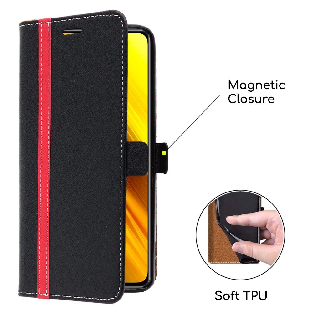 ebestStar - Cover per Xiaomi Poco X4 Pro 5G, Custodia Libro