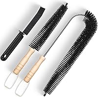 Vista 10 de Holikme Kit de limpiador de ventilación para secadora, paquete de 2 – Suministros de limpieza para el hogar, cepillo de bobina larga y flexible