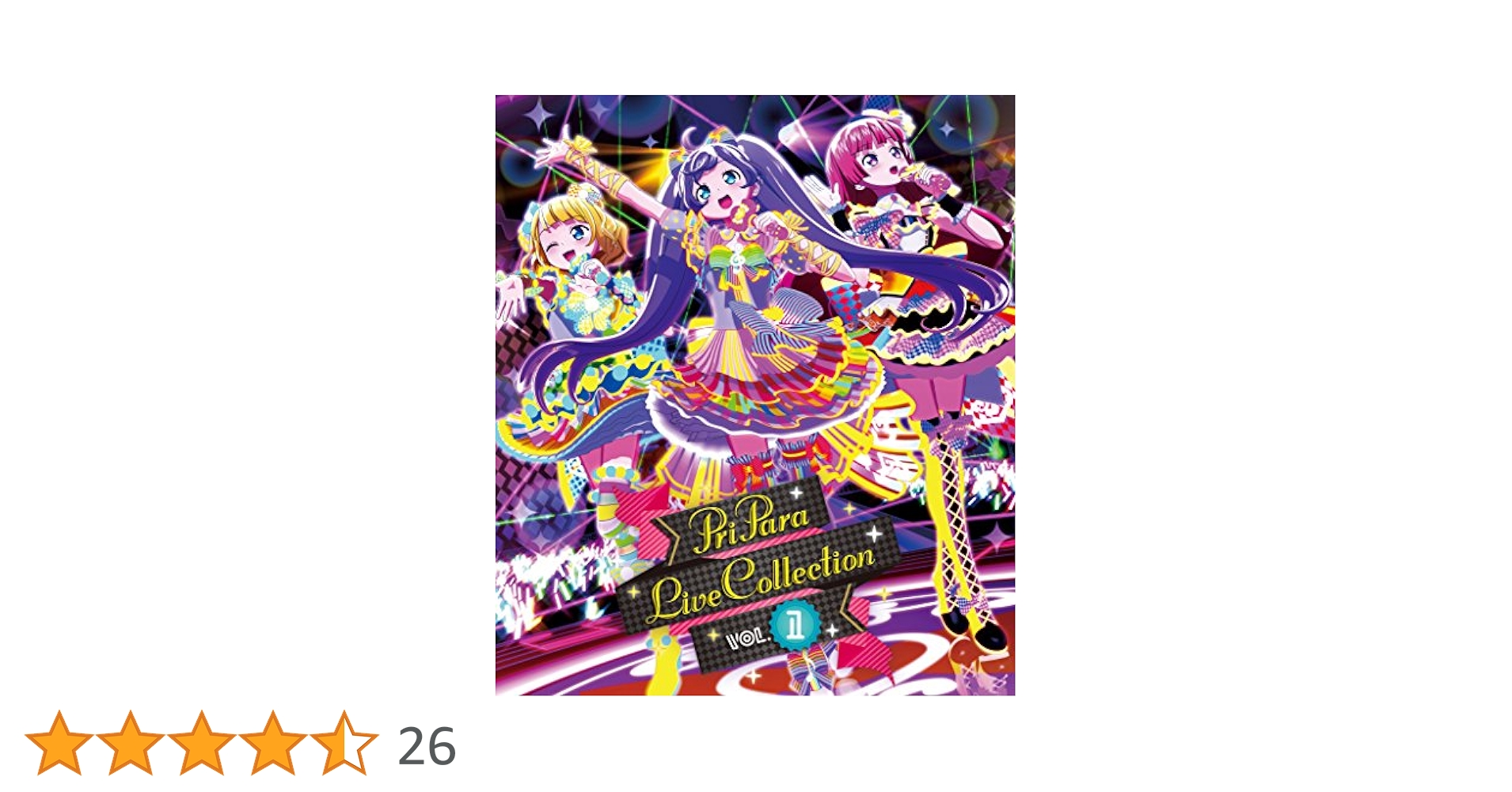 Amazon.co.jp: プリパラ LIVE COLLECTION Vol.1 BD [Blu-ray