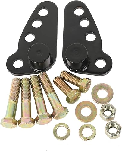 Kit de bajada ajustable trasero de 1-2" o 1-3" se adapta a 02-16 Harley Touring BikesStreet GlideElectra GlideUltra GlideRoad King con alforjas