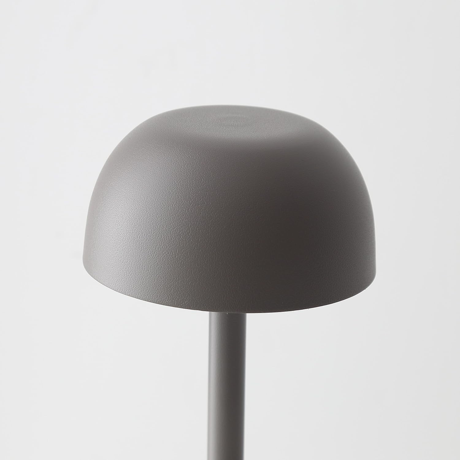 EaEa LED Tischlampe Kabellos Dimmbar Akku Lampe mit Touch Control, Vaseform Tischleuchte USB Aufladbar 3000k-6000k Moderne Dekorative ohne Kabel Nachttischlampe, für Restaurant, Schlafzimmer,Grau