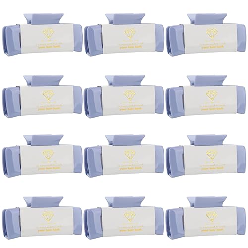 Miniatura 61 de Pinzas cuadradas para el pelo de dama de honor, despedida de soltera, 4.1 pulgadas, juego de 8 pinzas rectangulares para el cabello para despedida