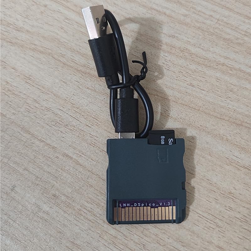 LNH DSpico ds flash cart, 3DS Flash Card, works on 3DS v11.17 and 2DS and DSi and DS Lite and DS to play NDS games,GBA games, some DSi games, RP2040 MCU Powered