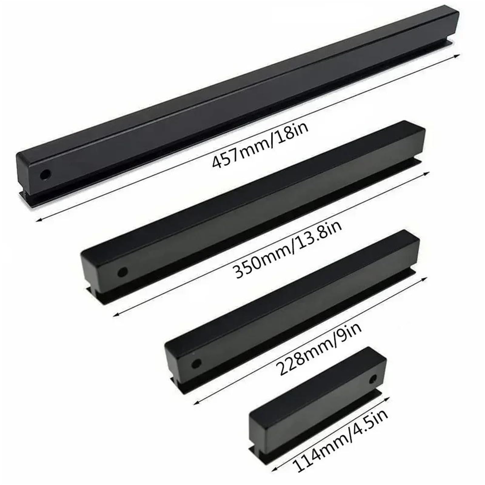 Herramientas Para Hacer Guitarras Viga Niveladora Para Lijar Trastes De Guitarra De 4,5 A 18 Pulgadas Herramienta De Luthier Para Bricolaje(228MM)