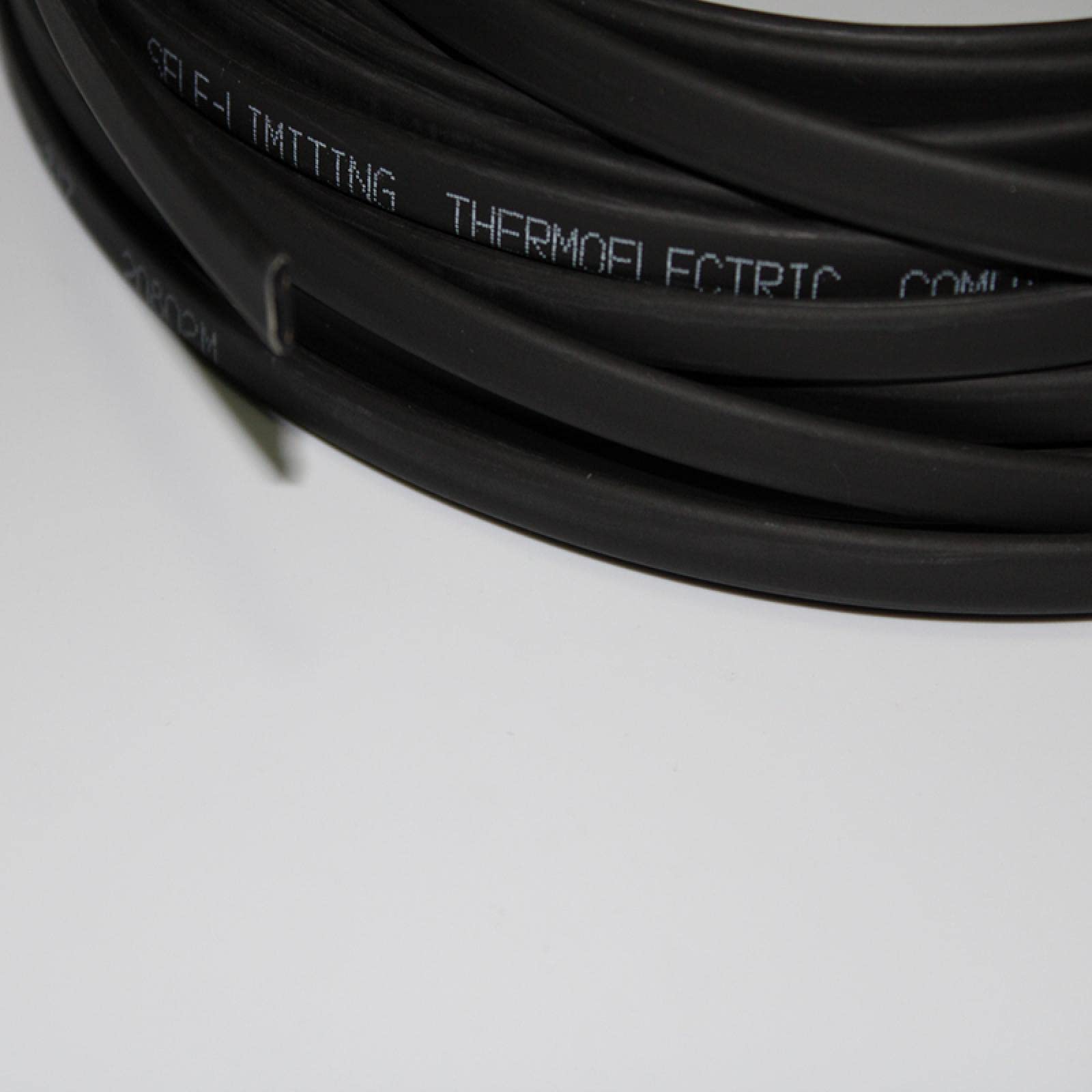 220V Flammhemmendes Heizkabel Breite 8mm Selbstregulierende Temperatur Wasserrohrschutz Dachenteisung Heizkabel 50m