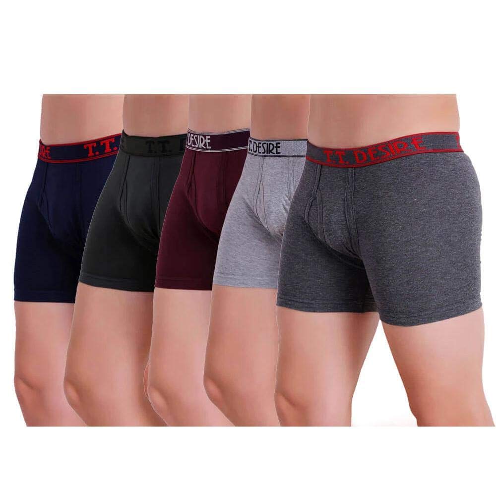 t t Men Cotton Desire Fl Trunk Pack Of 5-picture-22