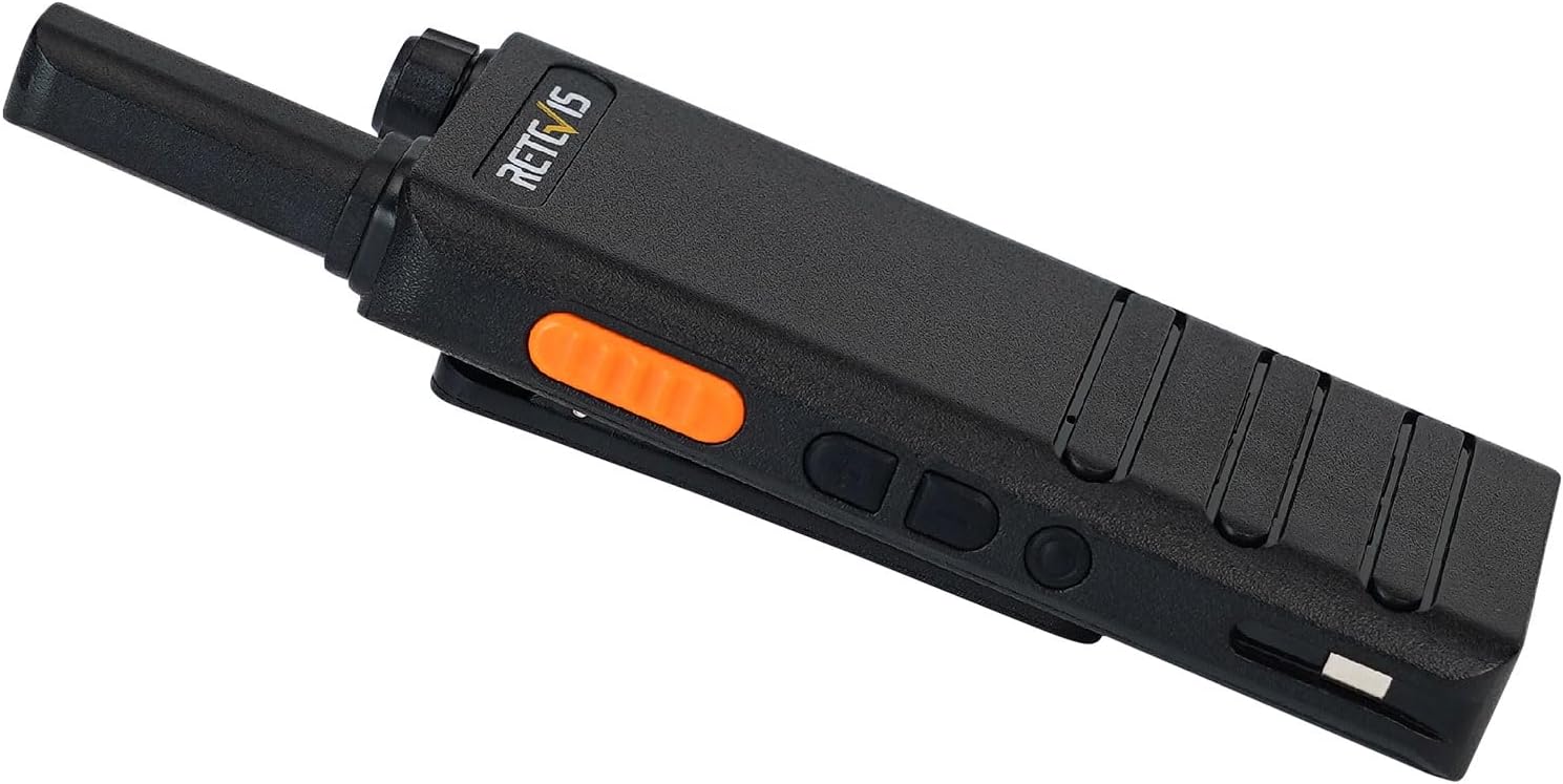Retevis RT22P Walkie Talkie,New Version of RT22(2.0),Compact Ultra-Thin FRS Two-Way Radios, USB-C Charger,1620mAh Battery Life,Walkie Talkies Rechargeable for School Hotel Restaurant(20 Pack)