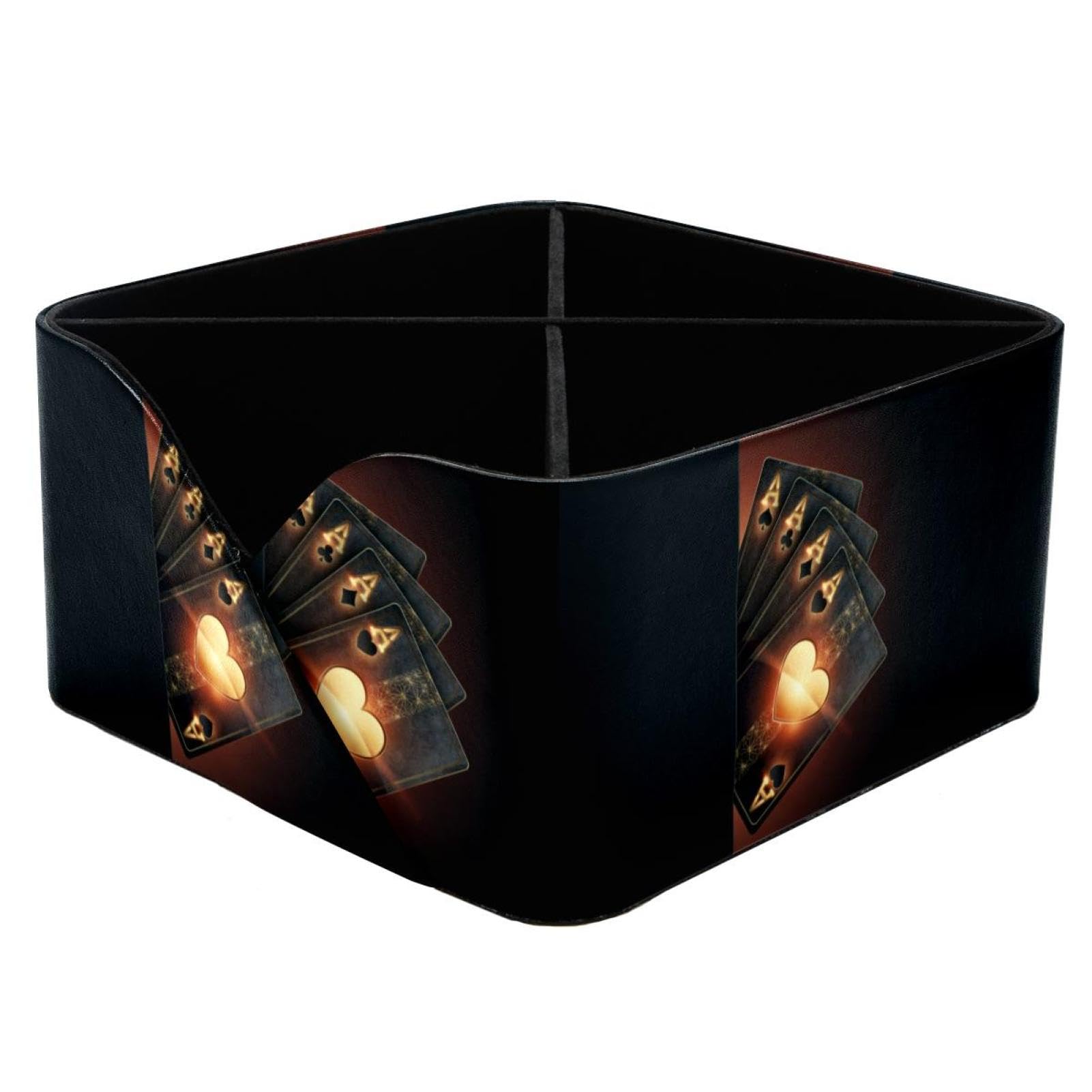 Organiseur de bureau Ace Poker avec 4 compartiments contre le désordre de table
