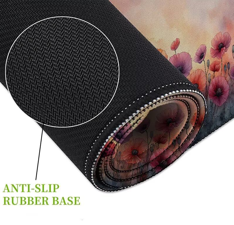 Tapis de souris gaming imperméable de précision Pavot XXL