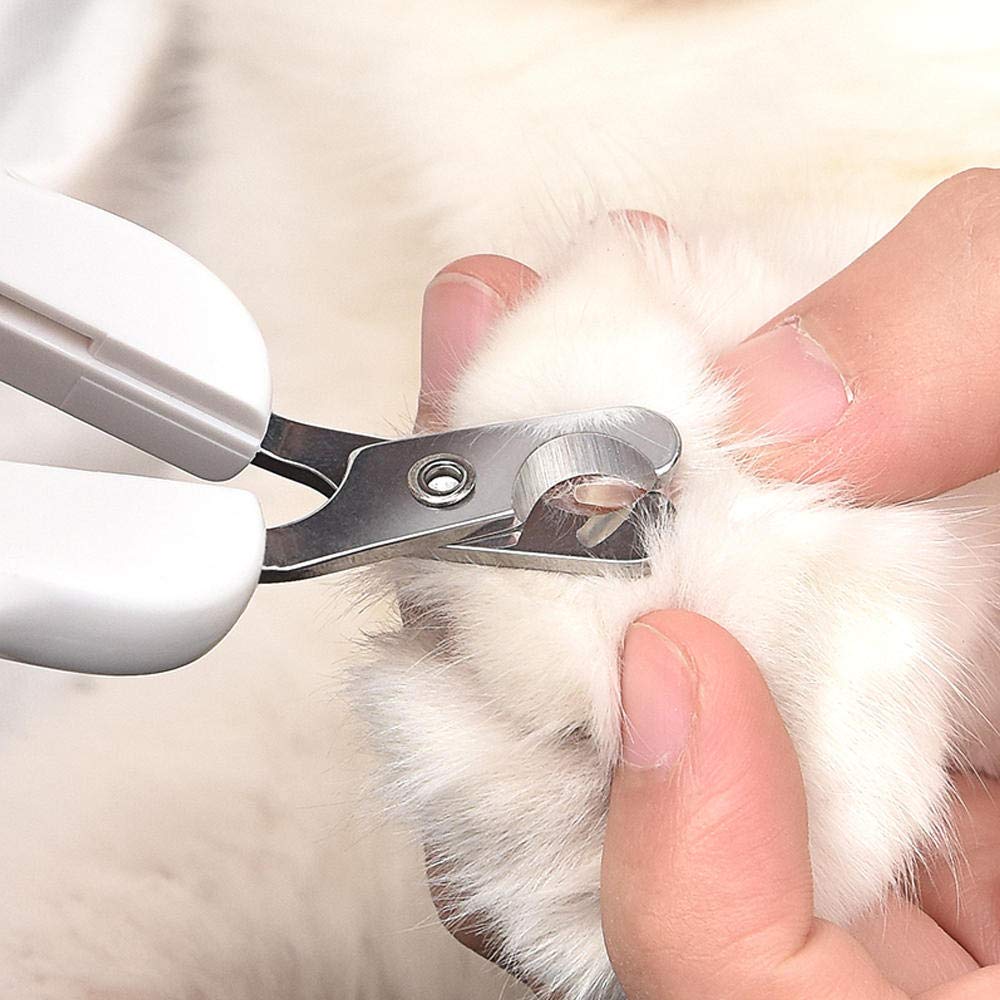 Tagliaunghie Per Cani Tagliaunghie Per Gatti Blu Tagliaunghie Professionali Per Gatti In Acciaio Inossidabile Con Serratura Strumento Per Toelettatura Per Animali Domestici 2Pz