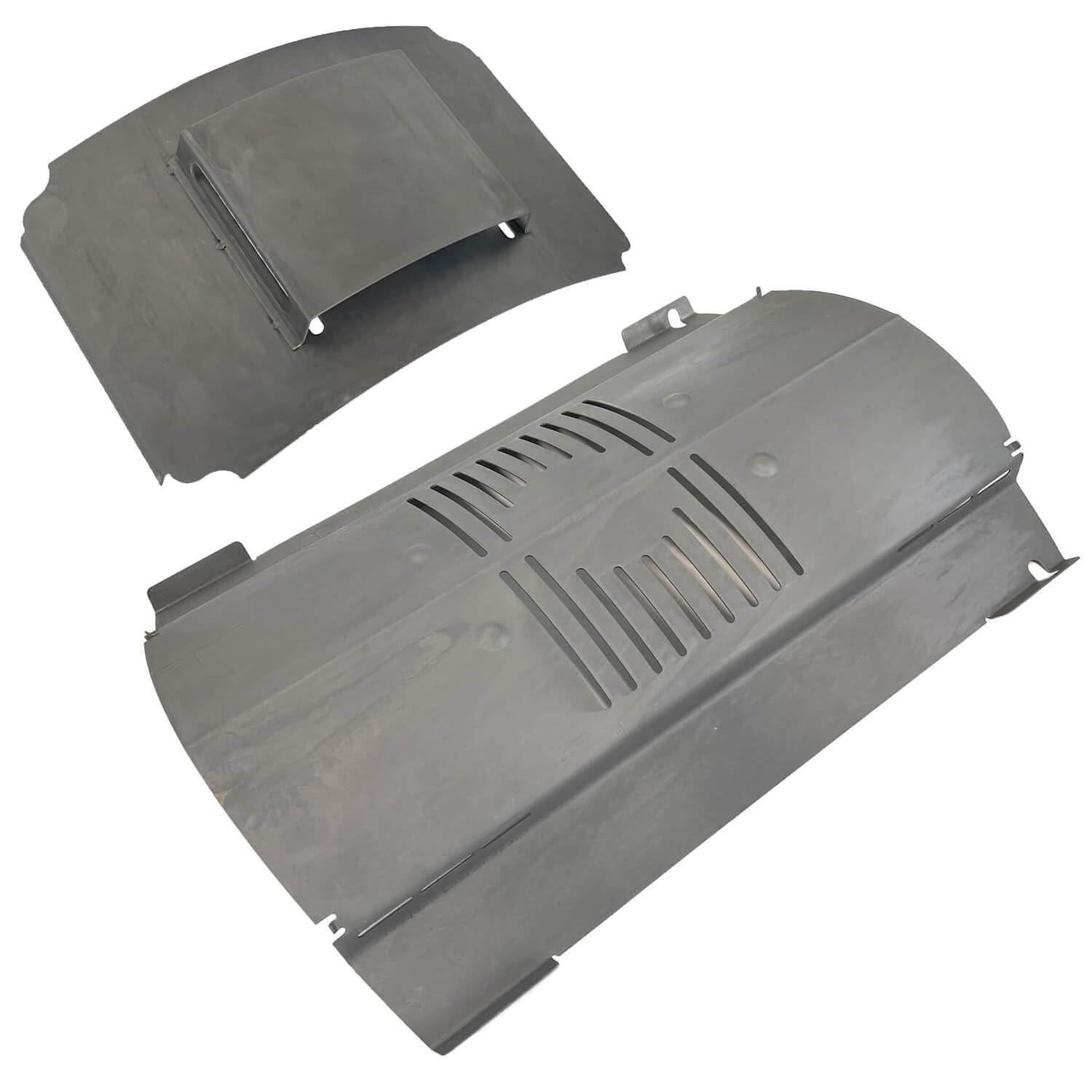 Piastre Di Tuning Per Affumicatore A Carbone Compatibili Con Oklahoma Joe's - Set Da 7 Deflettori In Acciaio Pesante Per Una Distribuzione Del Calore Perfetta