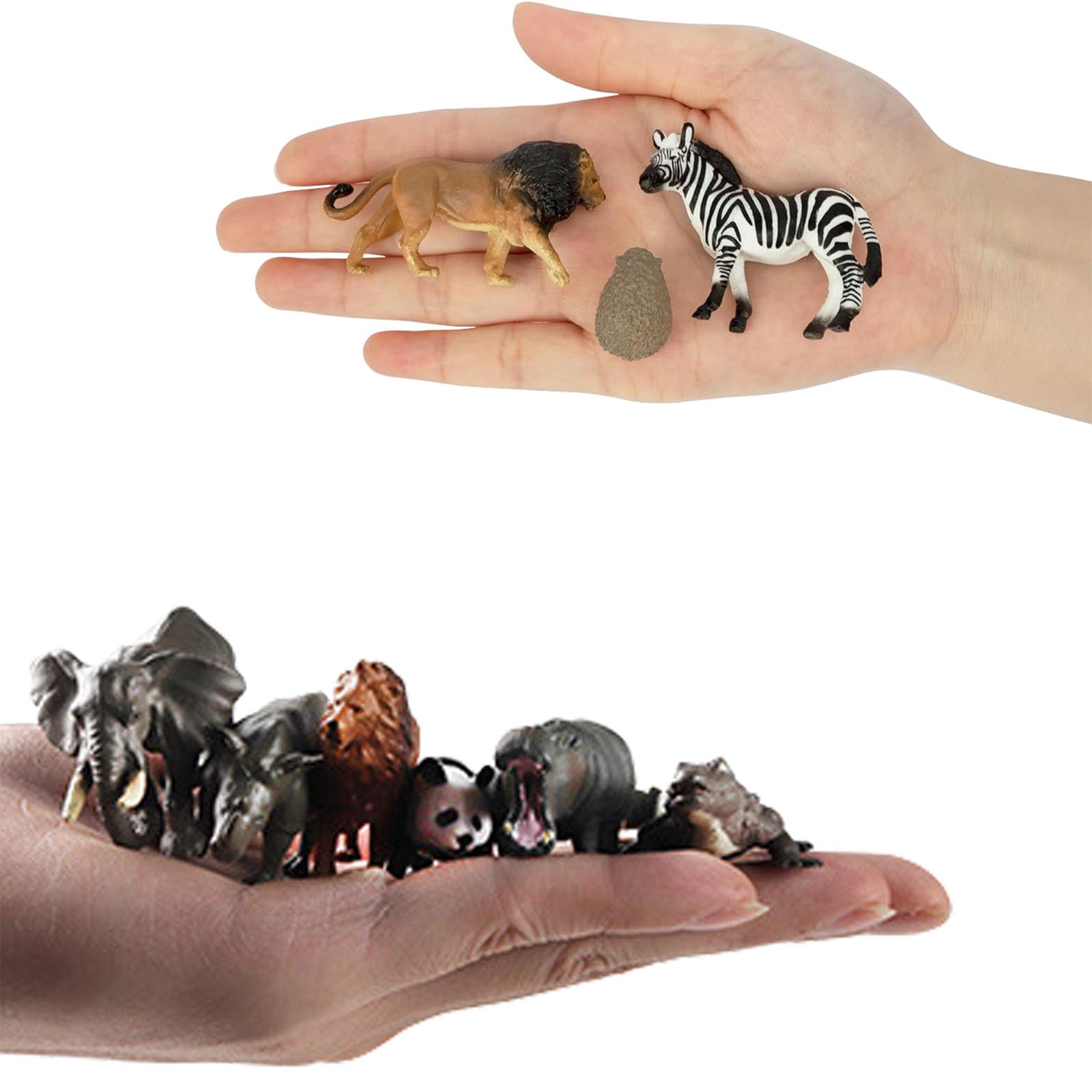 Safari-Vogelfiguren Set – 8-teiliges Realistisches Spielzeug Aus Kunststoff Für Kinder Und Dekoration