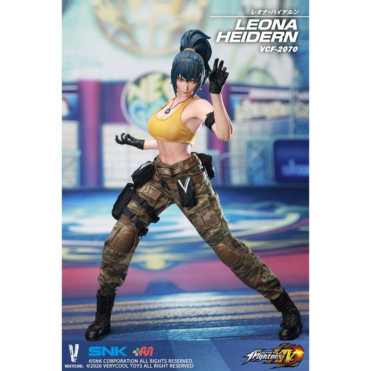 Amazon.co.jp: HiPlay VERYCOOL 1/6 THE KING OF FIGHTERS XIV レオナ
