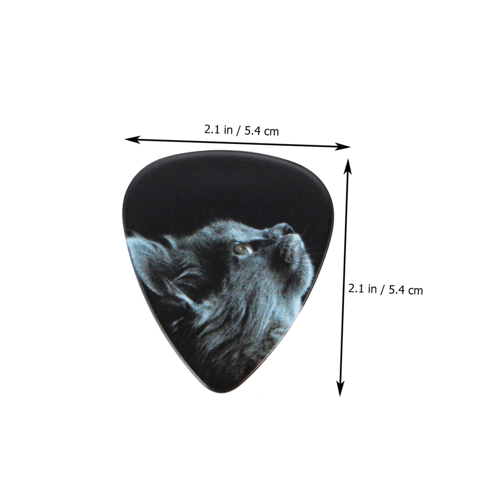 Abaodam 4sets Plettri Per Chitarra Celluloide Con Scatola e Sacchetto Accessori Per Chitarra Elettrica e Acustica Plettri Leggeri e Resistenti Per Musicisti Principianti e Professionisti