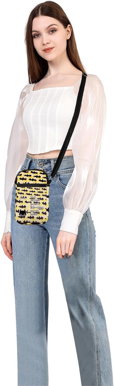 MEIKIUP Bat Movie Inspired Gifts for Fan Bat Character Makeup Cosmetic Bag Bat Lover Gift for Women (BRAVE CB) - Image 5