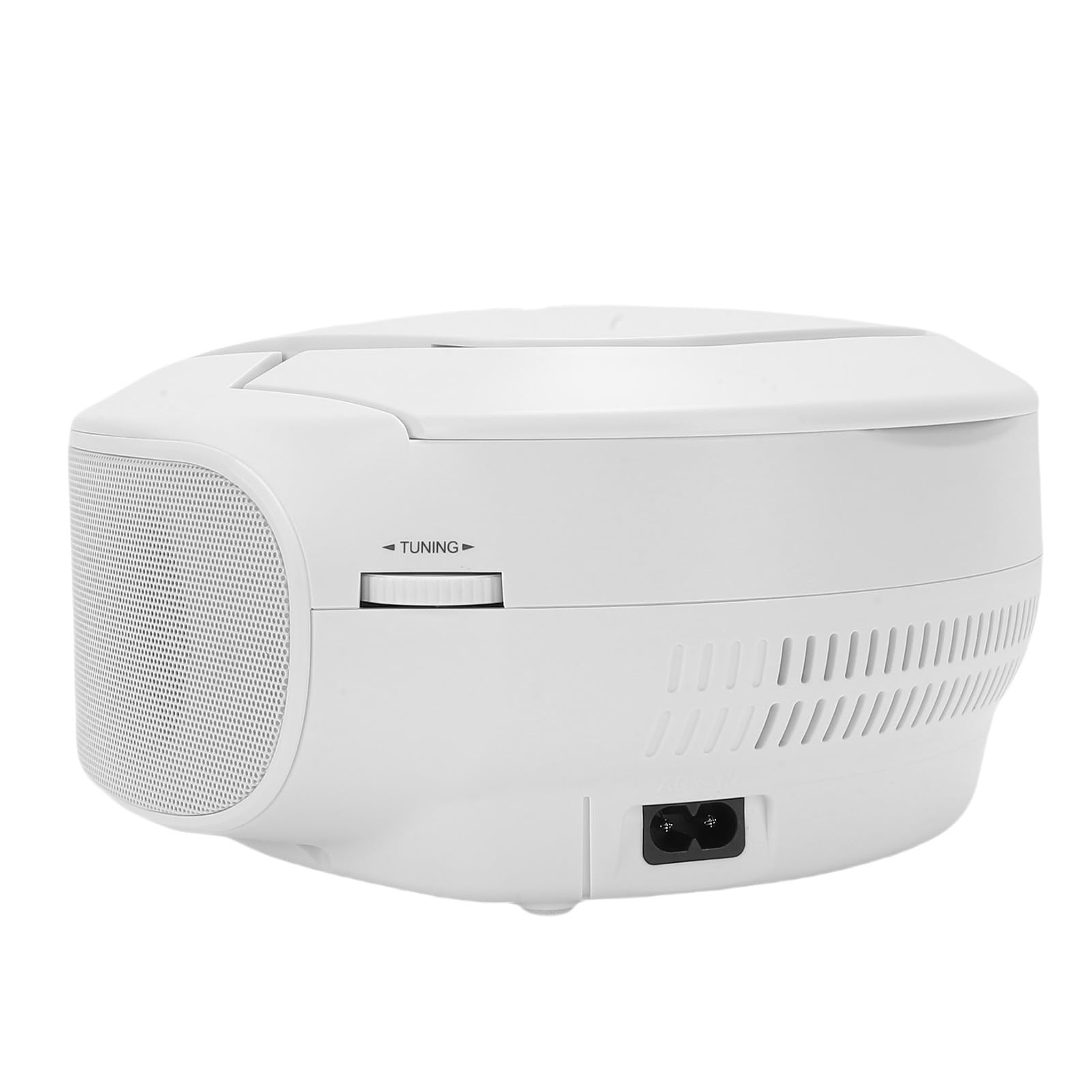 XUMIUZIY Lettore CD Portatile con Bluetooth |Radio FM USB AUX MP3 con Caricamento dall'alto Portatile per la Casa (Spina europea)
