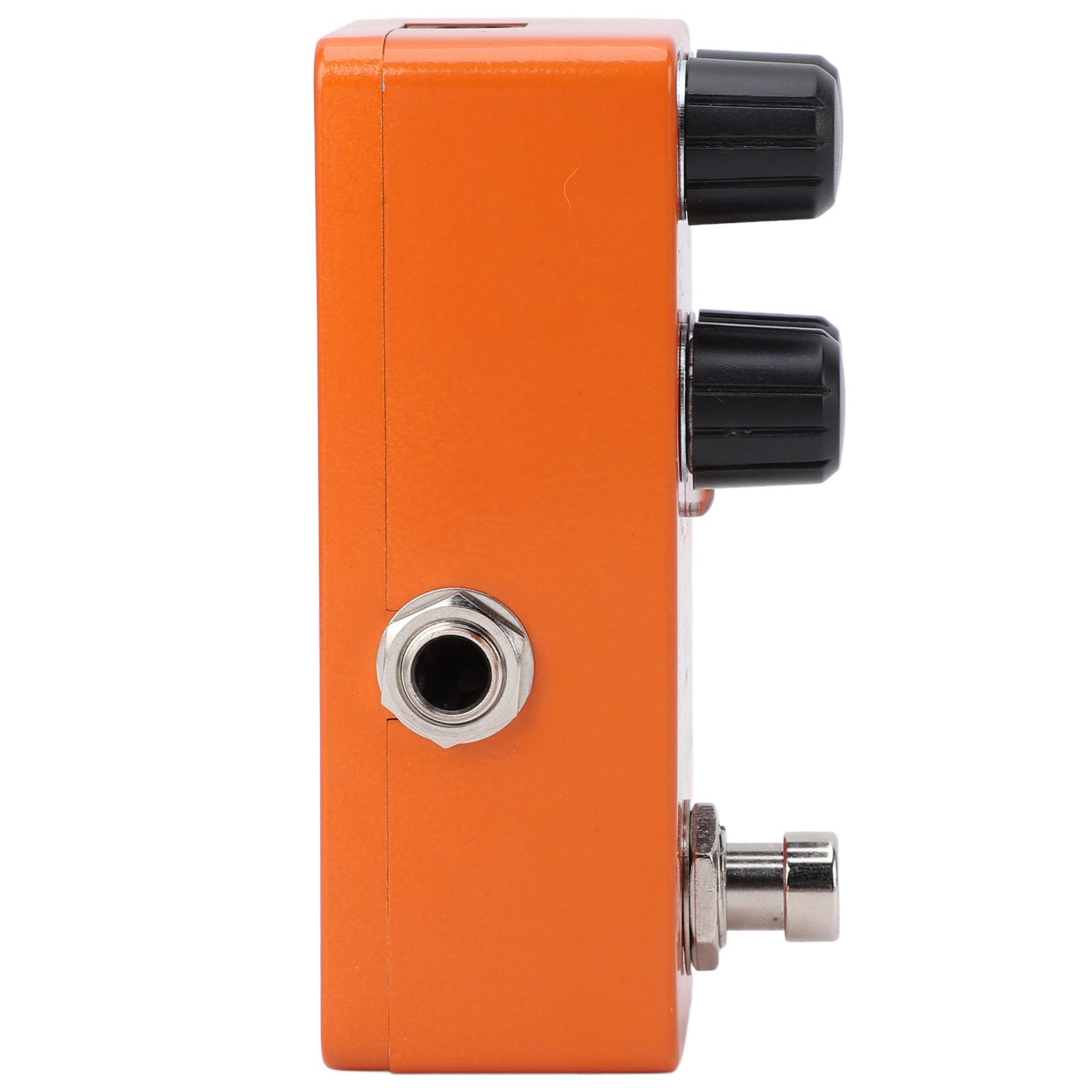 POENVFPO Pédale d'effet de Guitare Flanger Analogique, True Bypass, Construction en Alliage d'aluminium avec Contrôle du Temps de Retard et de la Vitesse pour les Joueurs de Guitare électrique et