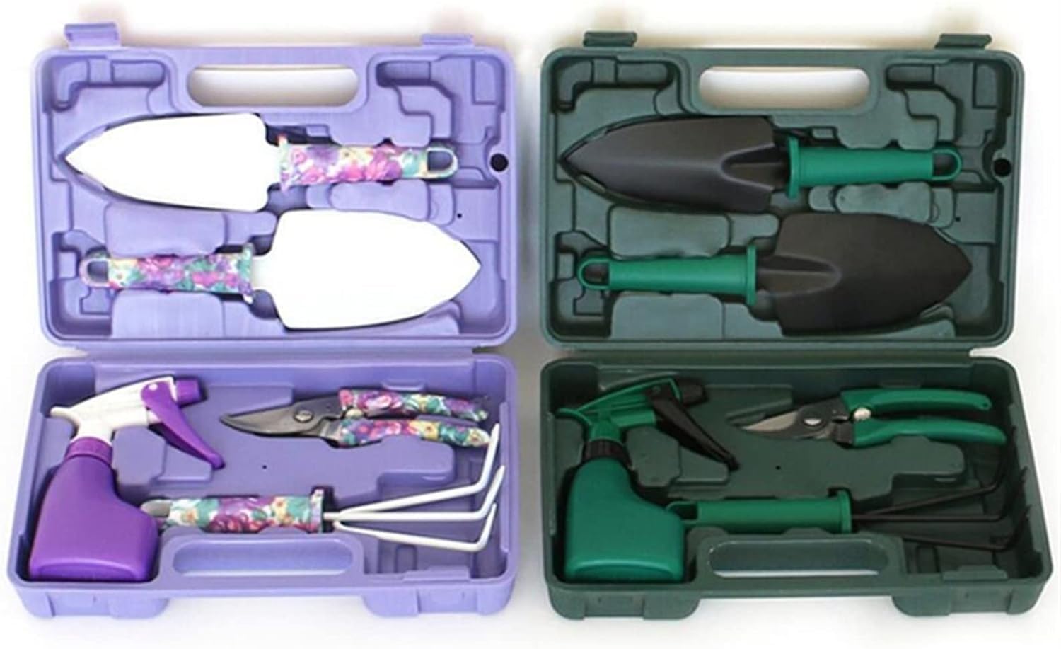 Outils de Jardin Kit Jardinage Ensemble d'outils de Jardinage, 5 pièces, Ensemble d'outils de Jardin Portables, Kit d'outils de Jardinage légers, poignée antidérapante, Outil Durable de Jardin (VI