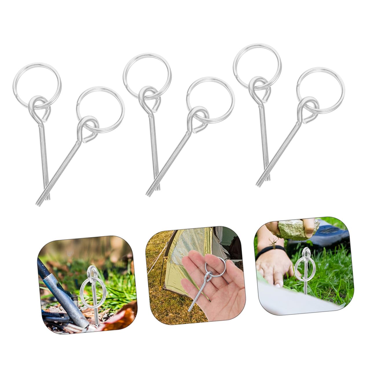 40pièces Connecteurs De Mât De Tente Et Goupilles De Rechange Kit De Réparation pour Camping Et Randonnée Accessoires pour Installation Rapide Et Stable