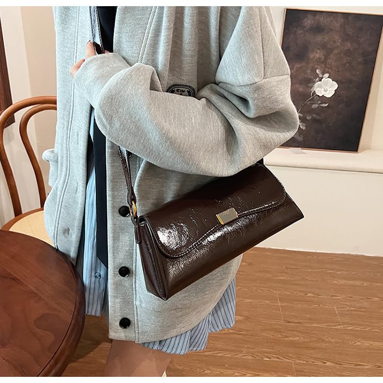 Shoulder Bag for Women Trendy,Cute Underarm Purse， Clutch Hobo Handbags,Adjustable shoulder straps3