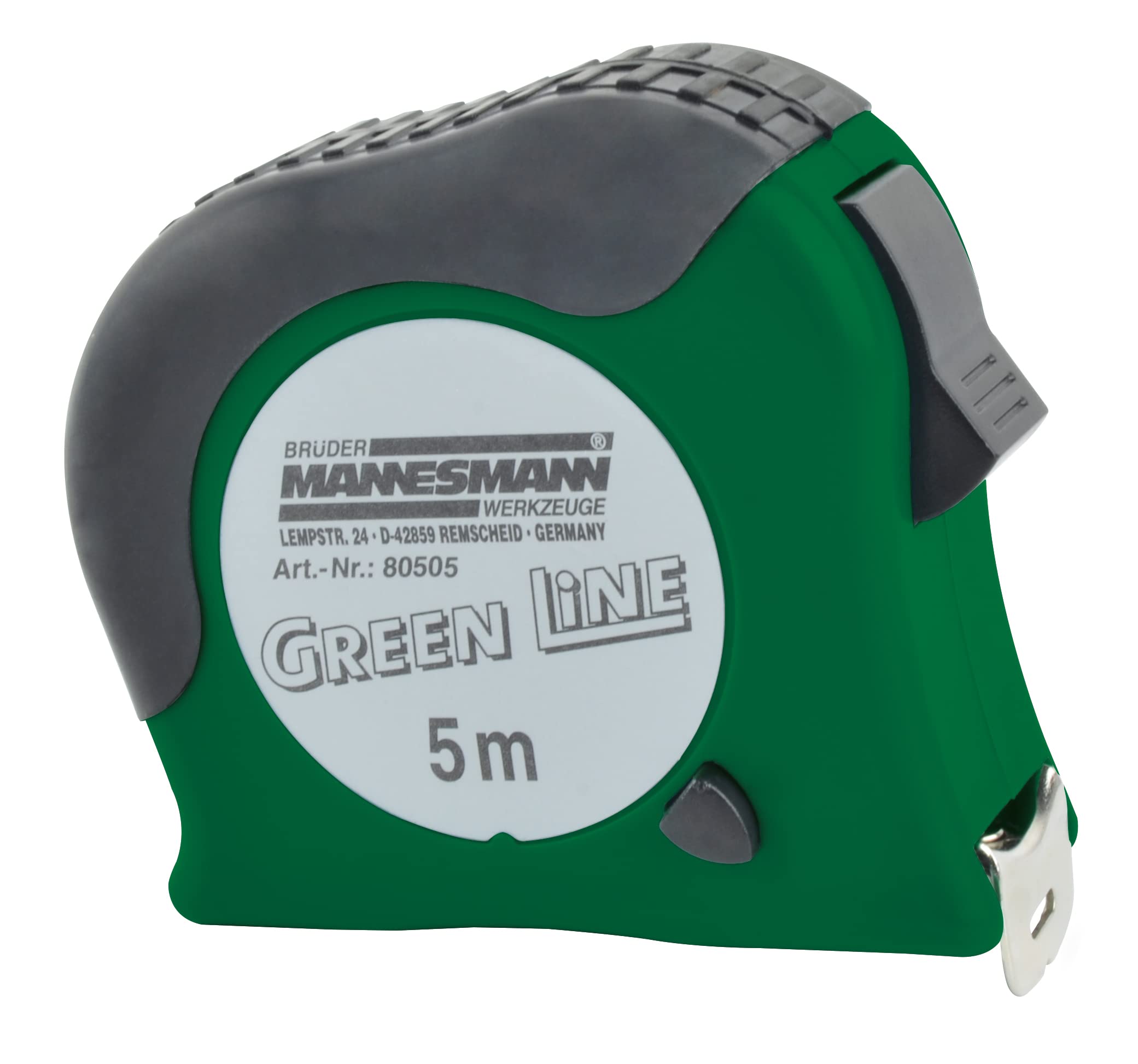 Brüder Mannesmann M81230 Rapporteur d'angle numérique avec libellules + mètre ruban 5 m