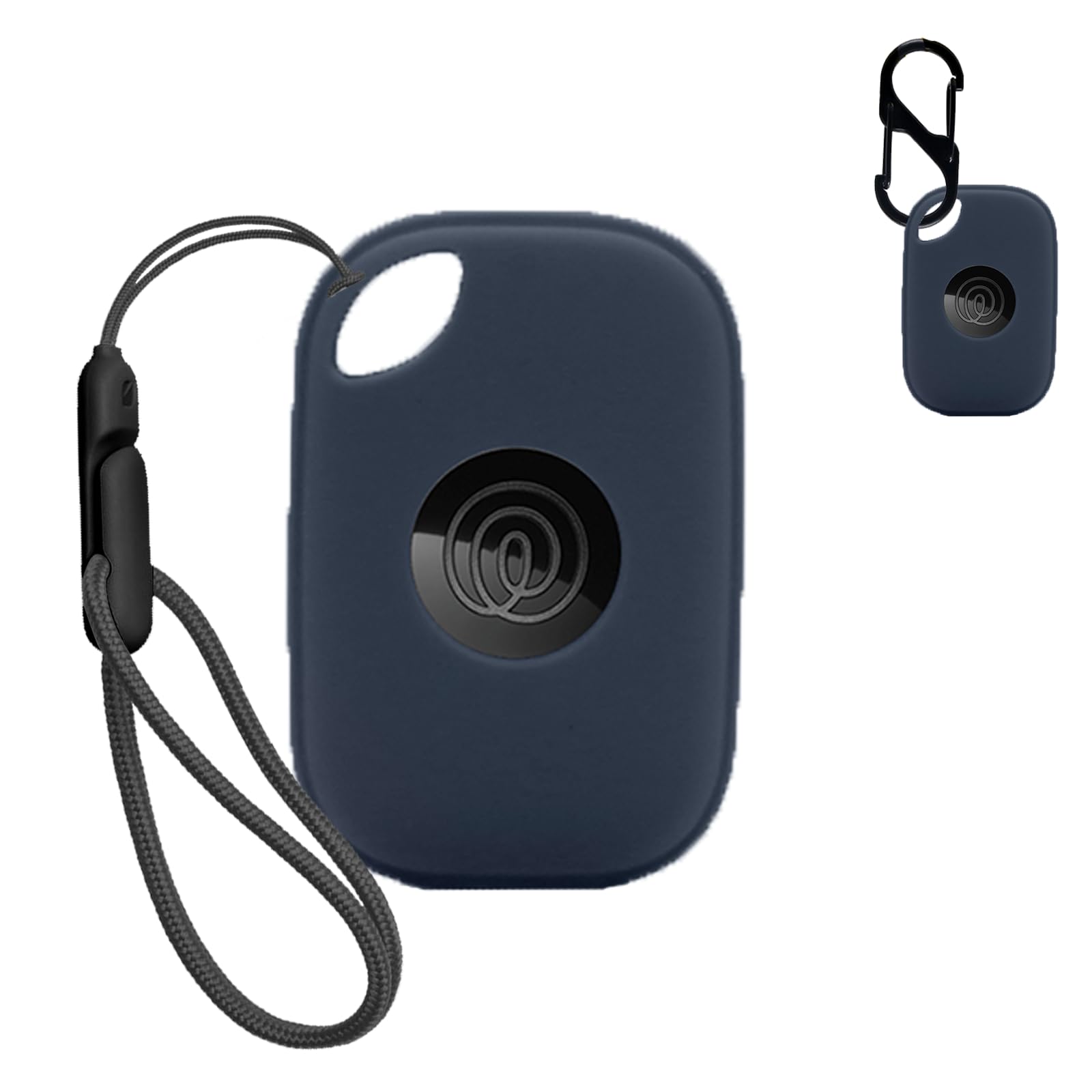 NOUKAJU Case for Tile by Life360 Pro (2024),Silicone Protective Cover(with Carabiner + Lanyard) Drop-Proof,Scratch-Proof,Shock-Proof,Dust-Proof,Protective Case for Tile Pro 2024 RE-61011(Blue)