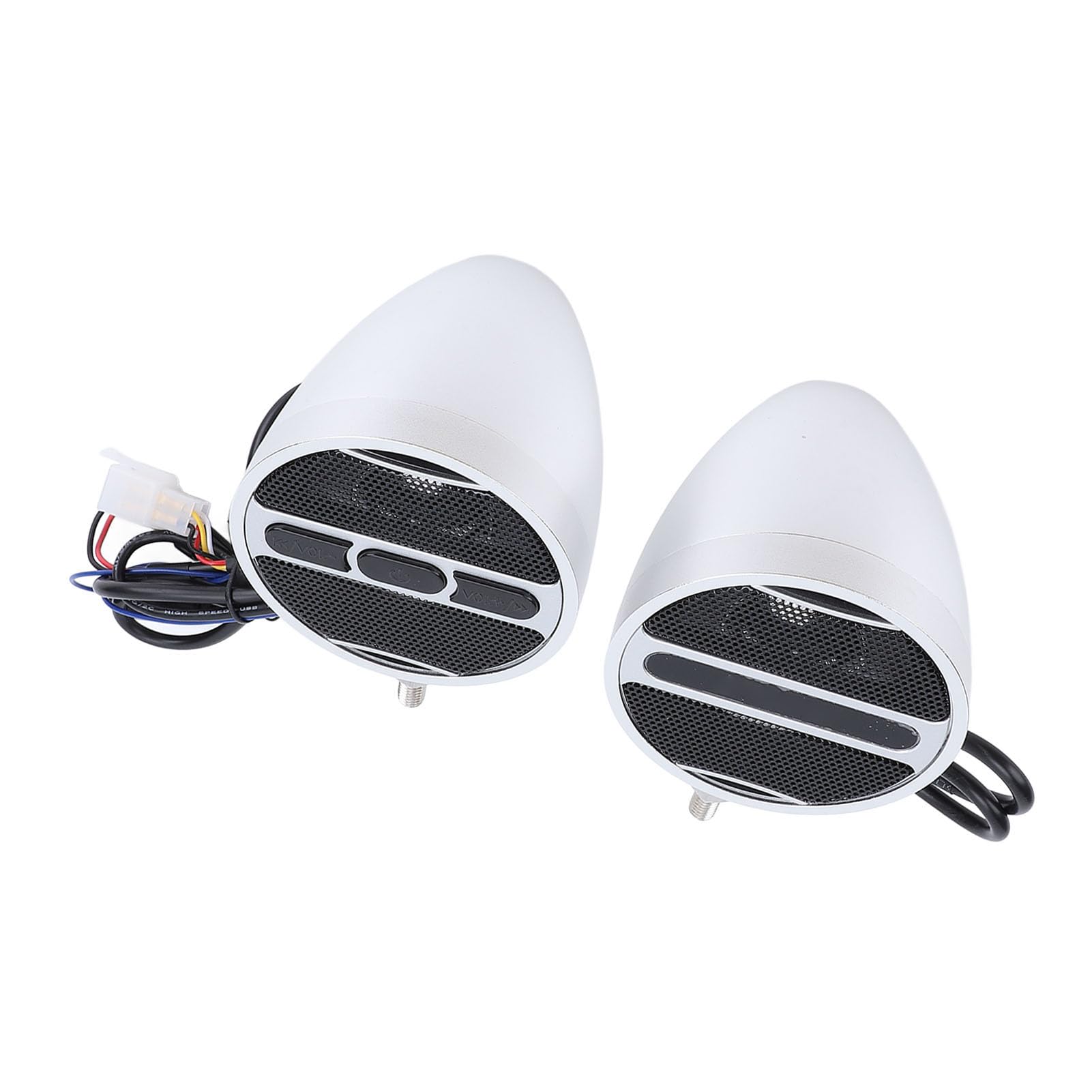 Altavoz Impermeable para Motocicleta ATV, de Radio con Sonido Estéreo y Amplificador de Manillar DC12V, Adecuado para Vehículos Eléctricos