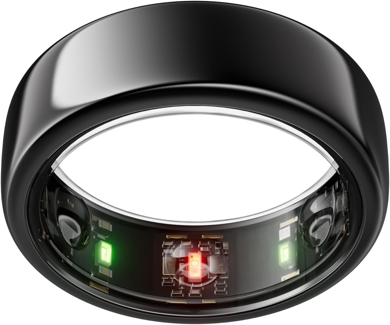 Ring Gen3 Horizon - Black - Size 10 | Size First with Oura Ring Gen3 Sizing Kit - Sleep Tracking Wearable - Heart Rate - Fitness Tracker - 5-7 Days Battery Life